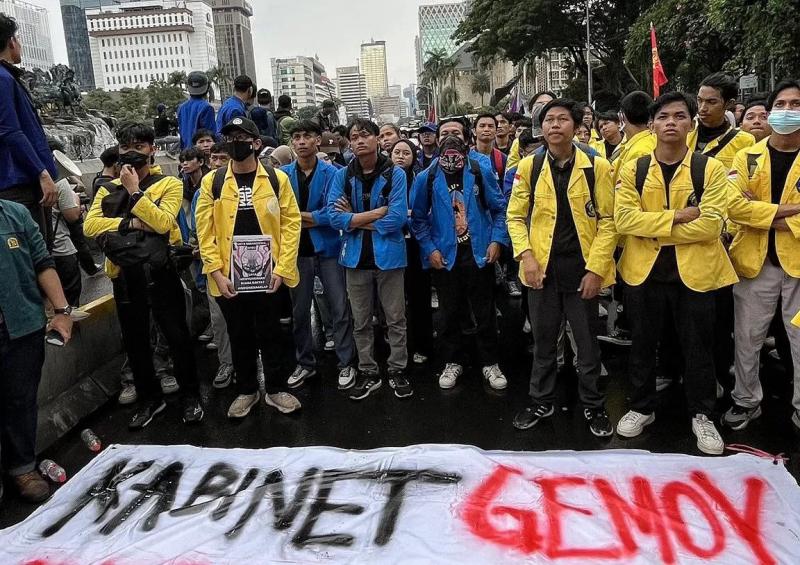 Aksi Massa ‘Indonesia Gelap’ Ajukan 5 Tuntutan